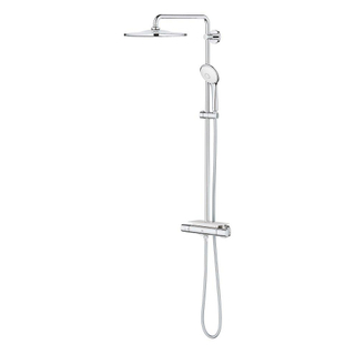 GROHE Euphoria Regendoucheset Opbouw - hoofddouche 31cm - massage handdouche rond - chroom