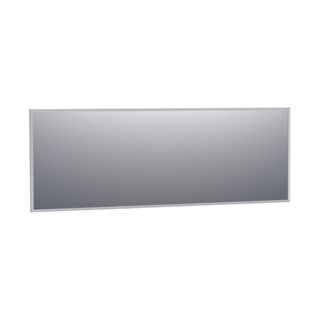 Saniclass Silhouette spiegel 200x70cm zonder verlichting rechthoek aluminium SHOWROOMMODEL