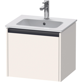 Duravit Ketho.2 wastafelonderkast 51x42x44cm geschikt voor 1 waskom Spaanplaat wit Mat