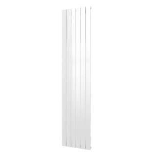 Plieger Cavallino Retto designradiator verticaal enkel middenaansluiting 2000x450mm 999W mat wit