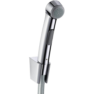 Hansgrohe bidet handdouche met wandhouder en slang chroom OUTLET