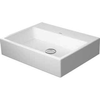 Duravit Vero Air opbouwwastafel geslepen en rugzijde geglazuurd zonder kraangat zonder overloop 60x47cm wit