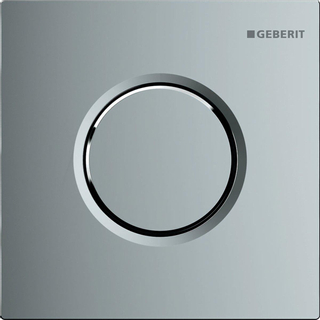 Geberit Sigma01 urinoir bedieningsplaat pneumatisch chroom