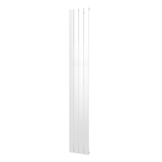 Plieger Cavallino Retto designradiator verticaal enkel middenaansluiting 2000x298mm 666W mat wit