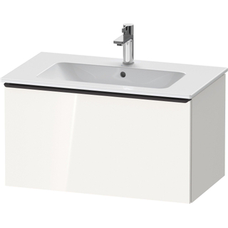 Duravit D-Neo wastafelonderkast 81x44x46.2cm 1 lade wit Hoogglans