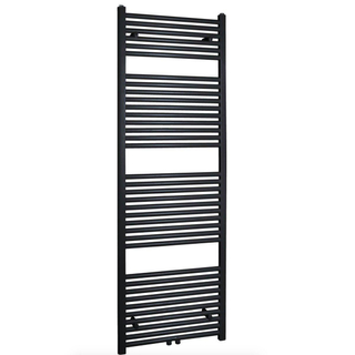 Wiesbaden Elara sierradiator 181.7x60cm midden/onder aansluiting mat zwart