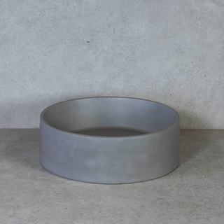 QeramiQ Waskom Arc rond 37x12cm beton