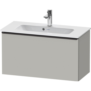 Duravit D-Neo wastafelonderkast 81x44x37.2cm 1 lade Betongrijs Mat