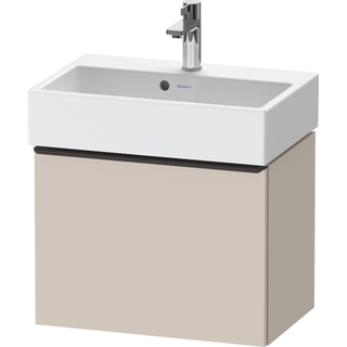 Duravit D-Neo wastafelonderkast 58.4x44x37.2cm 1 lade met softclose Taupe Mat