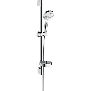 Hansgrohe Crometta vario doucheset 65cm met zeepschaal wit chroom