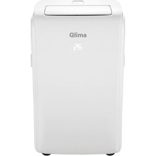 Qlima mobiele airco met afstandsbediening 11000BTU 60-100m3 wit