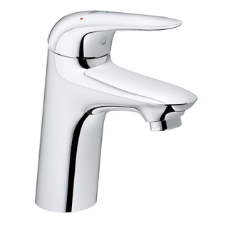 GROHE Wave New waterbesparende wastafelkraan M size ES met push open garnituur chroom