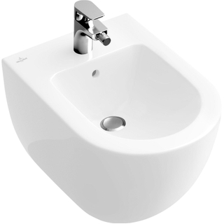 Villeroy en Boch Subway 2.0 Compact wandbidet ceramic+ wit