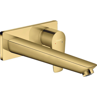 Hansgrohe Talis E afbouwdeel v. inbouw wastafelkraan met uitloop 22.5cm polished gold