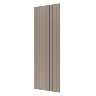 Plieger Cavallino Retto designradiator verticaal dubbel middenaansluiting 1800x602mm 1549W zandsteen