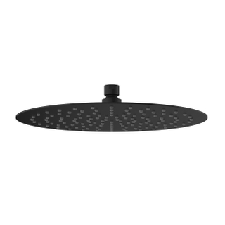 Wiesbaden Ufo luxe hoofddouche ultra plat 30 cm mat zwart