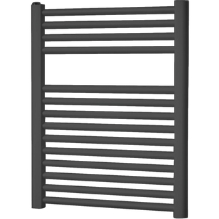 Plieger Palermo designradiator horizontaal 688x550mm 348W donkergrijs structuur