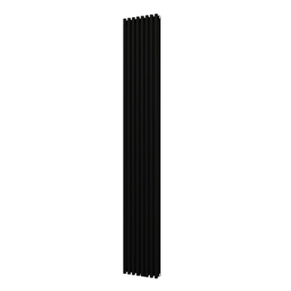 Plieger Venezia M designradiator dubbel verticaal 1970x304mm 1168W mat zwart