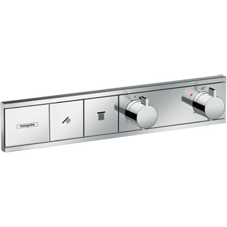 Hansgrohe RainSelect afbouwdeel voor inbouw douchekraan thermostatisch voor 2 functies 45.6x90cm chroom