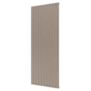 Plieger Cavallino Retto designradiator verticaal enkel middenaansluiting 2000x754mm 1666W zandsteen