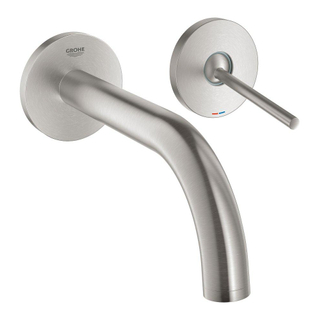 GROHE AtrioWastafelkraan Inbouw - uitloop 18cm - S-size - supersteel