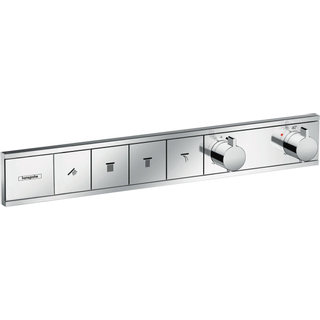 Hansgrohe RainSelect afbouwdeel voor inbouw douchekraan thermostatisch voor 4 functies 59.8x90cm chroom