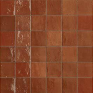 Marazzi Zellige Wandtegel 10x10cm 10mm Corallo