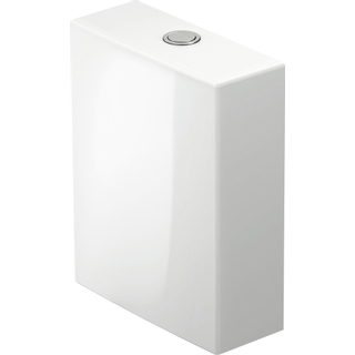 Duravit Starck 2 duoblokreservoir + binnenwerk dualflush 6/3L aansluiting links wit