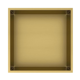 Best Design Moya inbouwnis 30.5x30.5x7cm goud mat