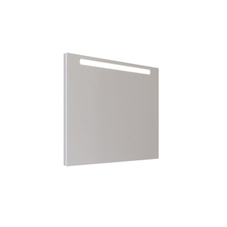 Allibert Atlas Spiegel 80x70cm met verlichting aluminium