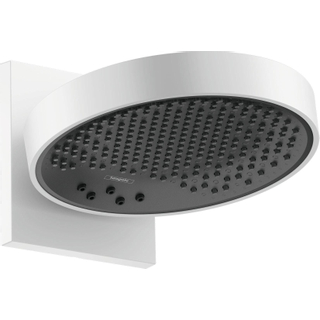 Hansgrohe Rainfinity PowderRain hoofddouche 250 3jet met douchearm 10-30° verticaal kantelbaar Ø25cm EcoSmart mat wit