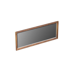 Forzalaqua Reno 2.0 spiegel 120x50cm Rechthoek zonder verlichting met frame Massief Eiken Pure Walnut