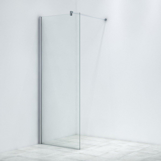 Saniclass Bellini inloopdouche 80x200cm veiligheidsglas anti kalk chroom OUTLET