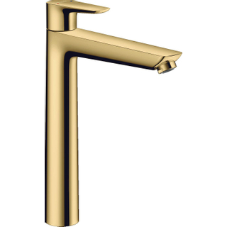 Hansgrohe Talis E wastafelkraan verhoogd 240 met waste polished gold