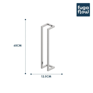 FugaFlow Tebosa handdoekrek - Badkamer - 60x12,5x12,5cm - Chroom