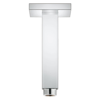 GROHE Rainshower Douchearm - plafondarm 15.4cm - vierkante rozet - chroom