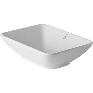 Duravit Bacino waskom rechthoekig 55x42cm met Wondergliss wit