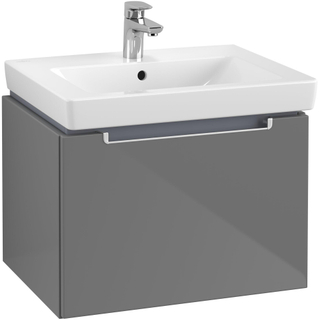 Villeroy en Boch Subway 2.0 wastafelonderbouw 58,7x45,4x41,6cm voor meubelwastafel 7113 60cm grey