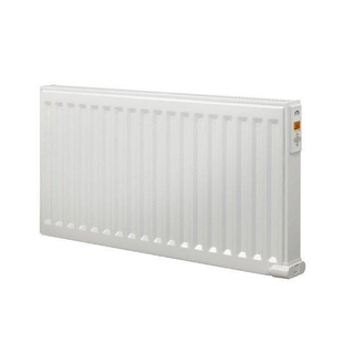 Radson Yali Digital elektrische paneelradiator 160x30cm 1500watt inclusief wandconsoles staal Wit