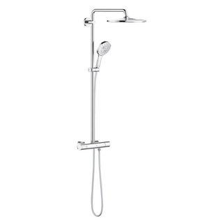 GROHE Rainshower SmartActive Regendoucheset Opbouw- hoofddouche 31cm - handdouche rond - chroom