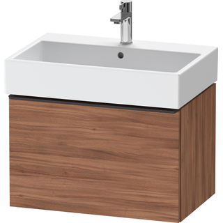 Duravit D-Neo wastafelonderkast 68.4x44x44.2cm 1 lade Noten Mat