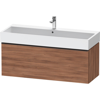 Duravit D-Neo wastafelonderkast 118.4x44x44.2cm 1 lade Noten Mat