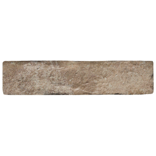 Kerabo wand- en vloertegel - 6x25cm - Rechthoek - 10mm - Betonlook - Oxford beige