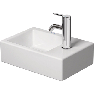 Duravit Vero Air fontein kraangat rechts 38x25cm wit