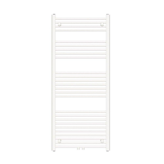 Adema Basic radiator 60x140cm recht middenaansluiting wit