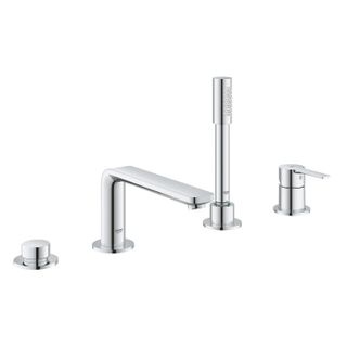 GROHE Lineare New afbouwdeel voor 4-gats badrandcombinatie m. baduitloop met handdouche en doucheslang 200cm chroom