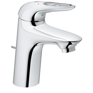 GROHE Eurostyle New waterbesparendes wastefelkraan M size met waste chroom