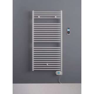 Instamat Robina elektrische radiator 60x121cm 600watt inclusief wandconsoles Soft zwart