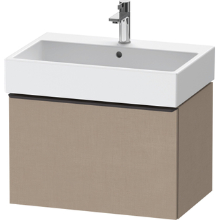 Duravit D-Neo wastafelonderkast 68.4x44x44.2cm 1 lade Linnen Mat