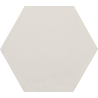 Douglas Jones Vintage Wandtegel hexagon 15x17cm 8mm witte scherf Perla